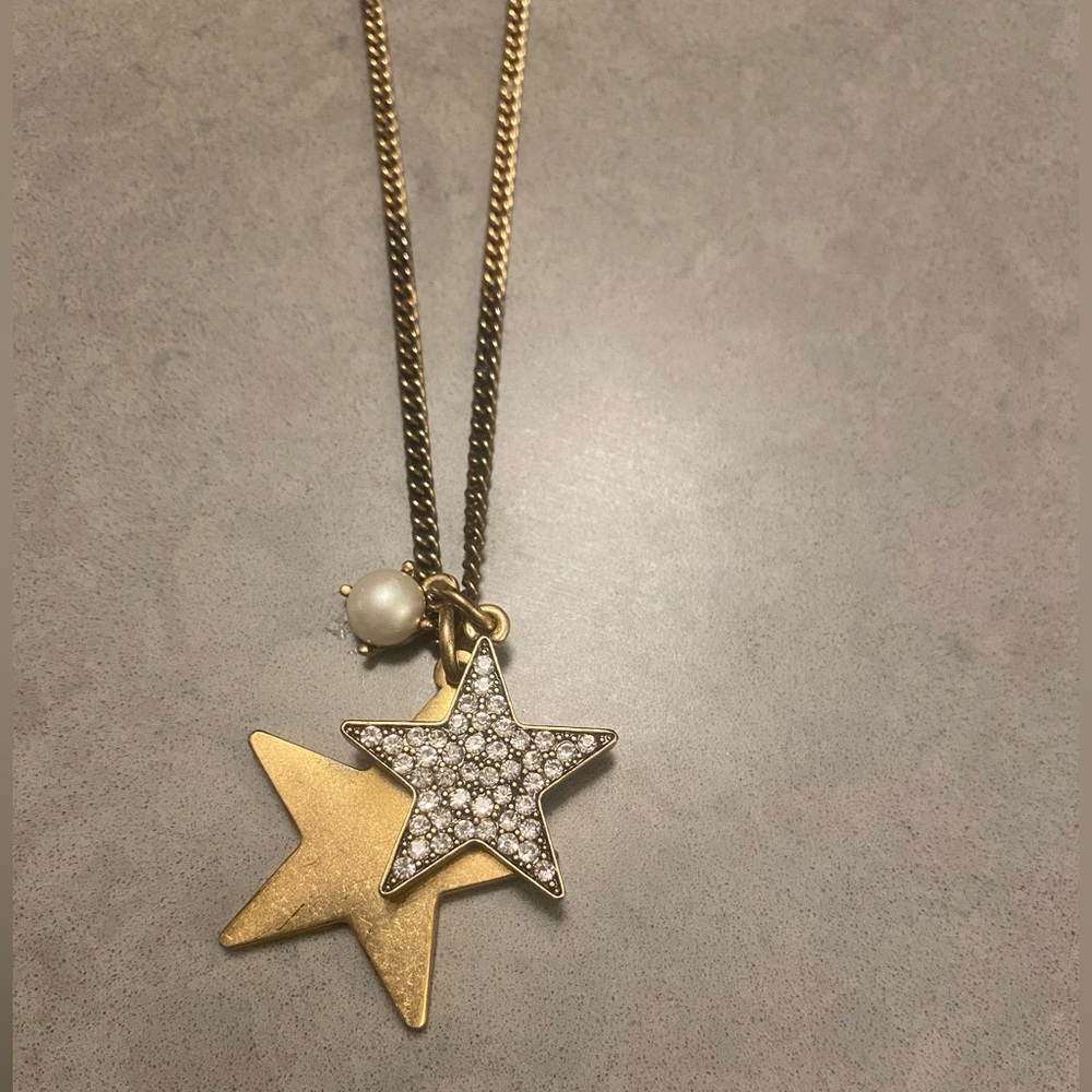 J Crew long pendent necklace